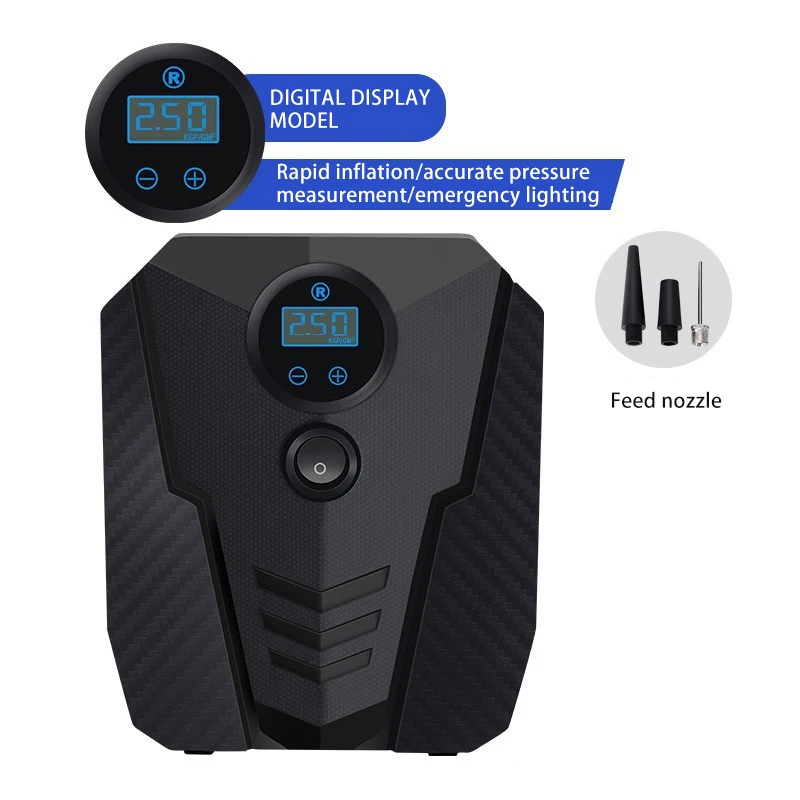 High Quality Car air Pump 12v Multifunctional Vehicle Portable Lighting Car air Pump - view 5