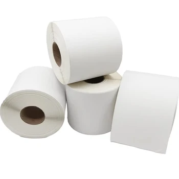 4"x6" A6 Waterproof Thermal Shipping Label Sticker 100*150*500pcs Thermal Paper Waybill for Postage Shipping Packaging Labels