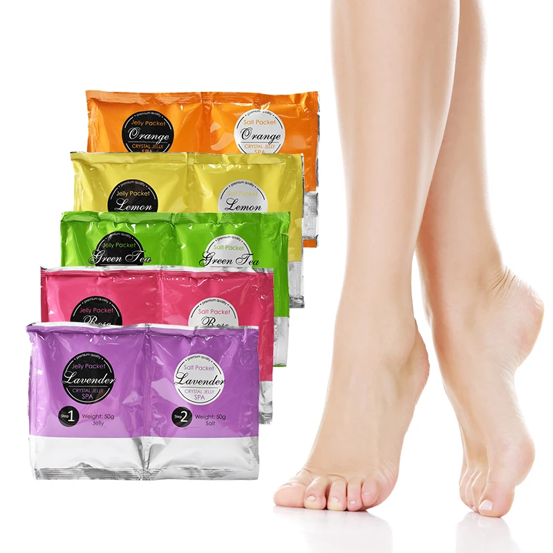 Jelly Pedicure Packs - Pedicure Foot Soak For Dry Cracked Feet