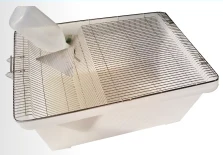 SS4 Laboratory Mouse Cages with Drinking Bottle for Animal Care
