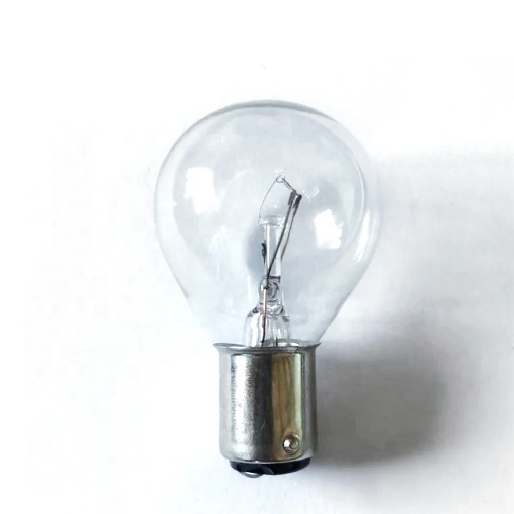 S11 G35 BA15D Incandescent Light Bulb Edison Bulbs 24V-75V Range Clear Colors Glass Material