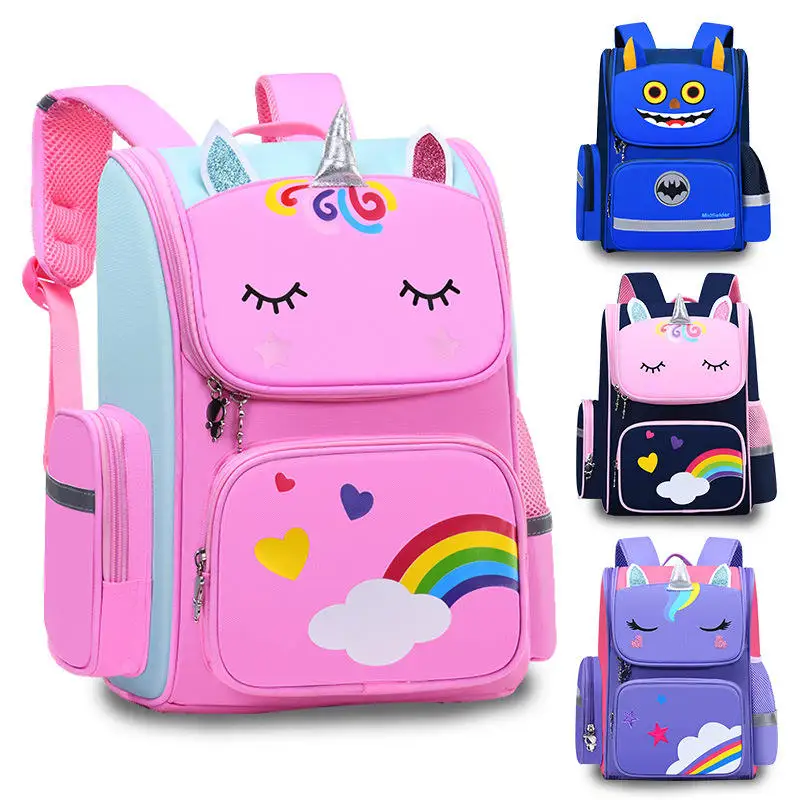 Source popular waterproof 3D kids primary school bag, backpack on m.alibaba .com