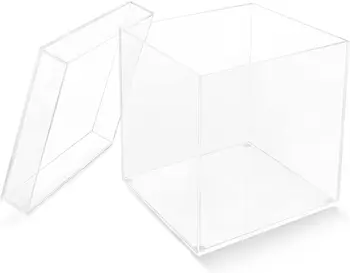 3 Pack Clear Acrylic Display Boxes acrylic display case