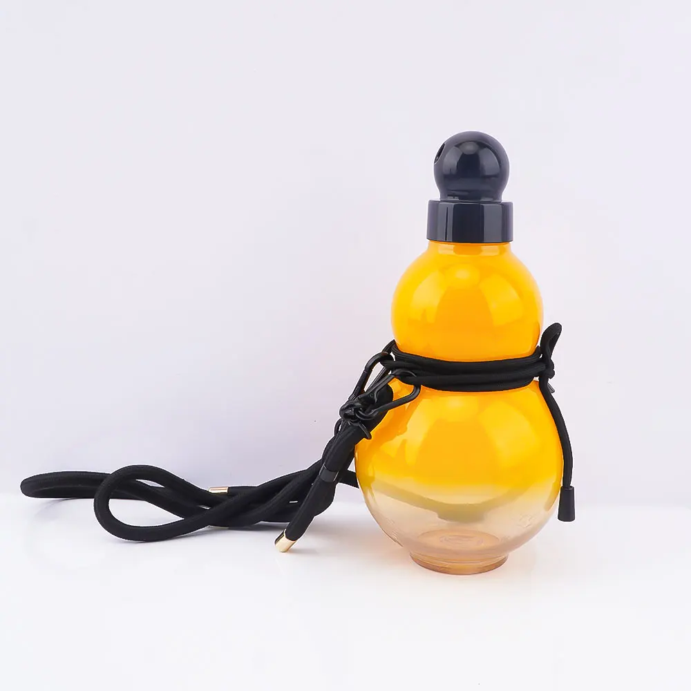 Stainless Steel Gourd Water Bottle - Chinese Retro Monkey King Style, 1000ml Or 1500ml, With Leather Case & Strap - View #8