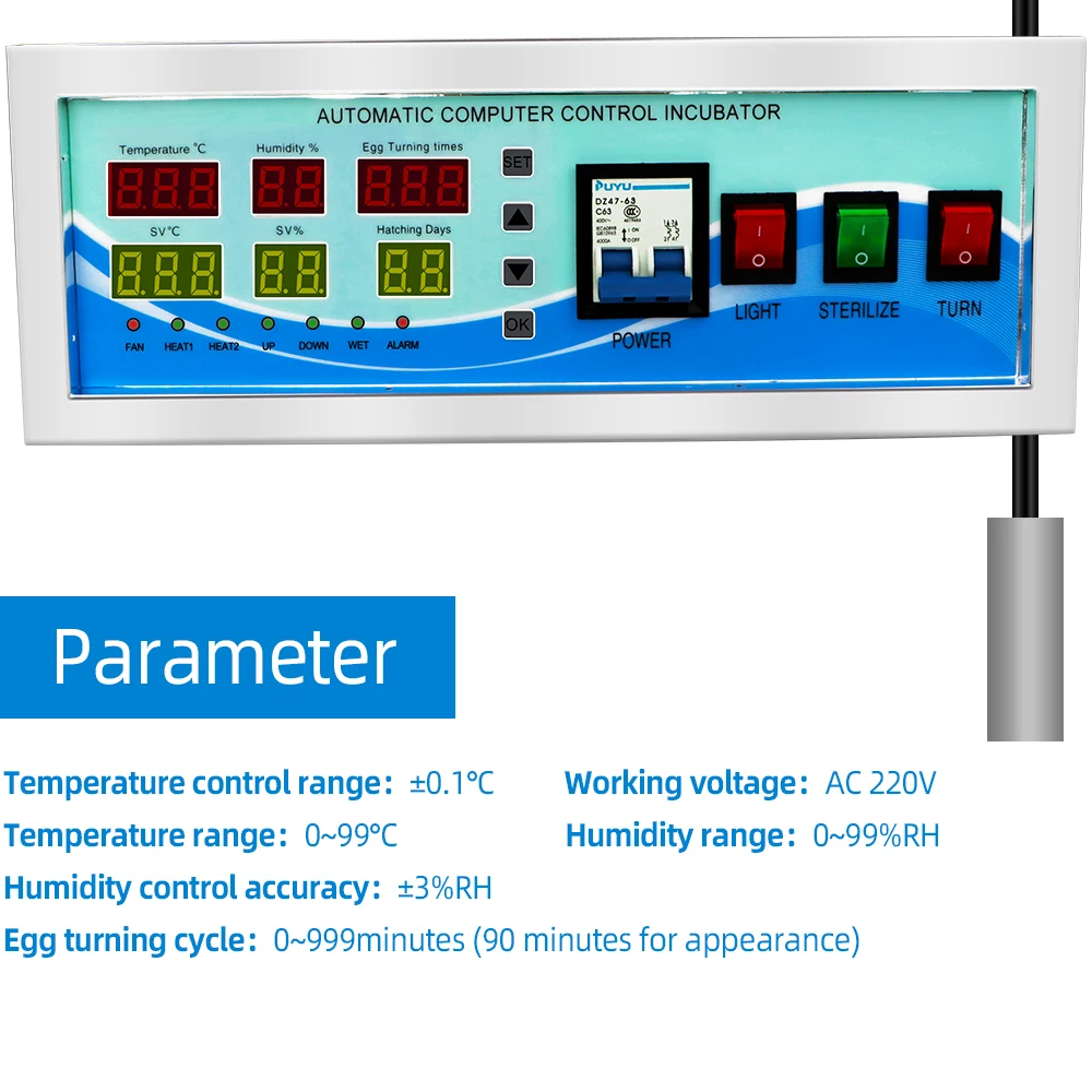 Новый XM-18G термостат автоматический инкубатор контроллер с датчики температуры влажности