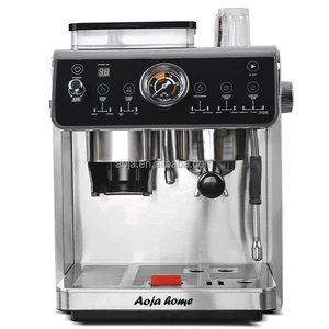 Newest Hot Selling Smart Espresso Coffee Makers 20 bar Stainless Steel Cappuccino Machines Professional Coffee Machine  for Home