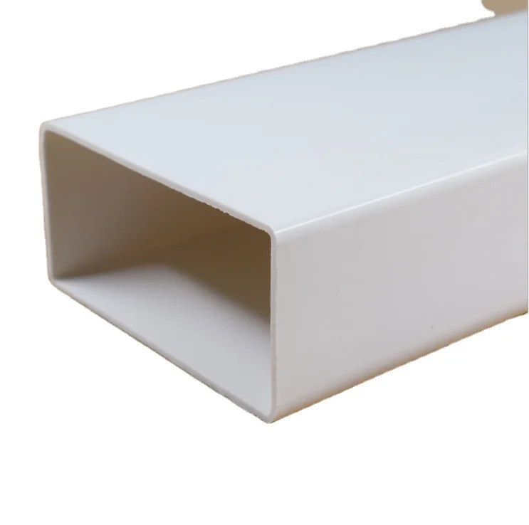 High Quality Customized Size Pvc Plastic Square Pipe Tube Upvc Plastic