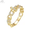 18K Solid Yellow Gold