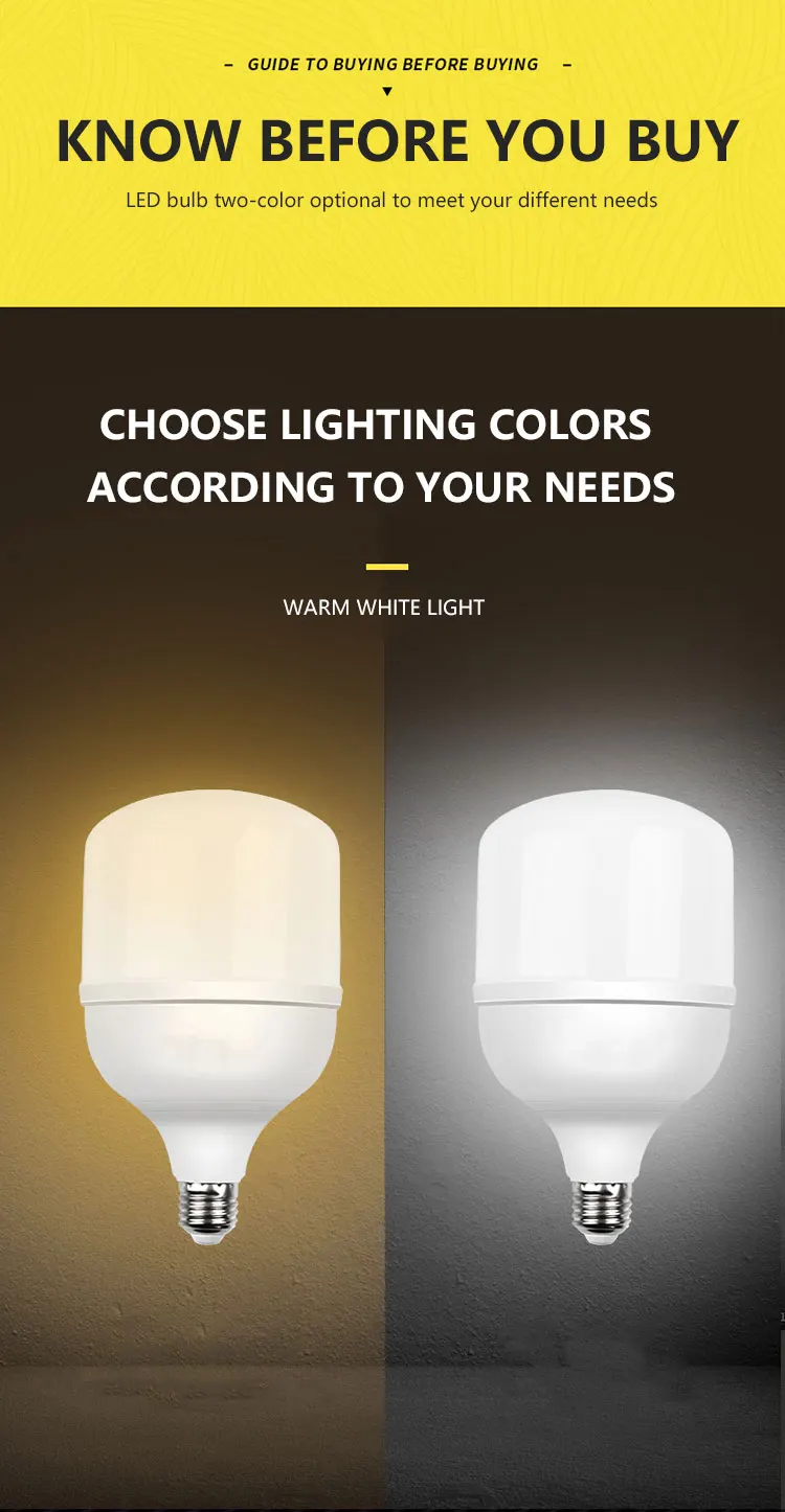 High Quality Led Bulb Factory E27 Lamp Base High Power Cheap B22 A60 3w