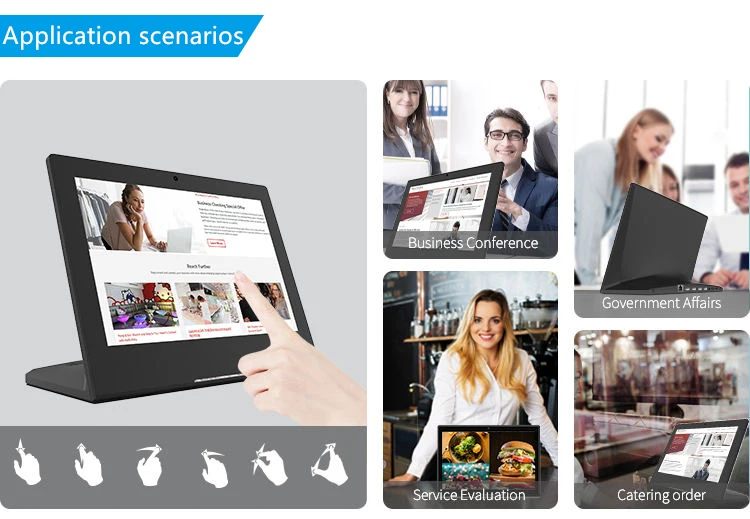 OEM 8-Inch Android Tablet with RJ45 Port and Capacitive Touch Screen for Business Use New Product