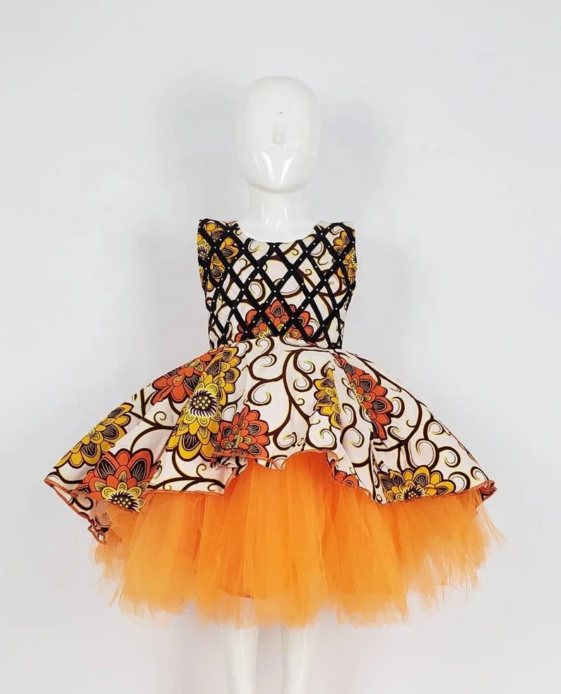 tutu dress kitenge