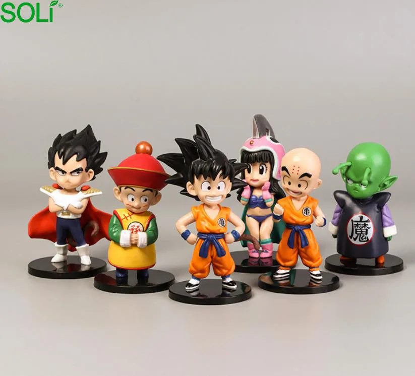 18-21cm Anime Dragon Ball Despertar Filho Goku Vegeta Ação Figura Coleção  De PVC Modelo De Estátua Brinquedos De Aniversário Para Crianças Boneca  Presentes