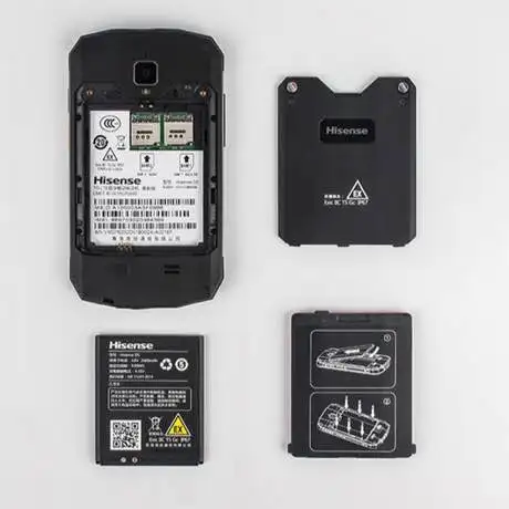 Hisense D5 4 Inch 4G LTE IP67 waterproof explosion proof mobile phone (Black 16GB) 3
