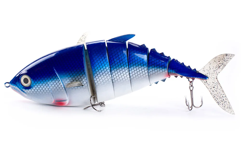 6 Segmented Fishing Lures