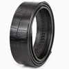 Motif ventre de crocodile noir