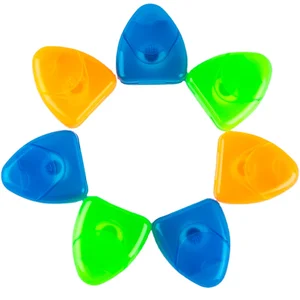 50m Mint Flavored Waxed Nylon Dental Flosser Oral Care Teeth Cleaning Tool