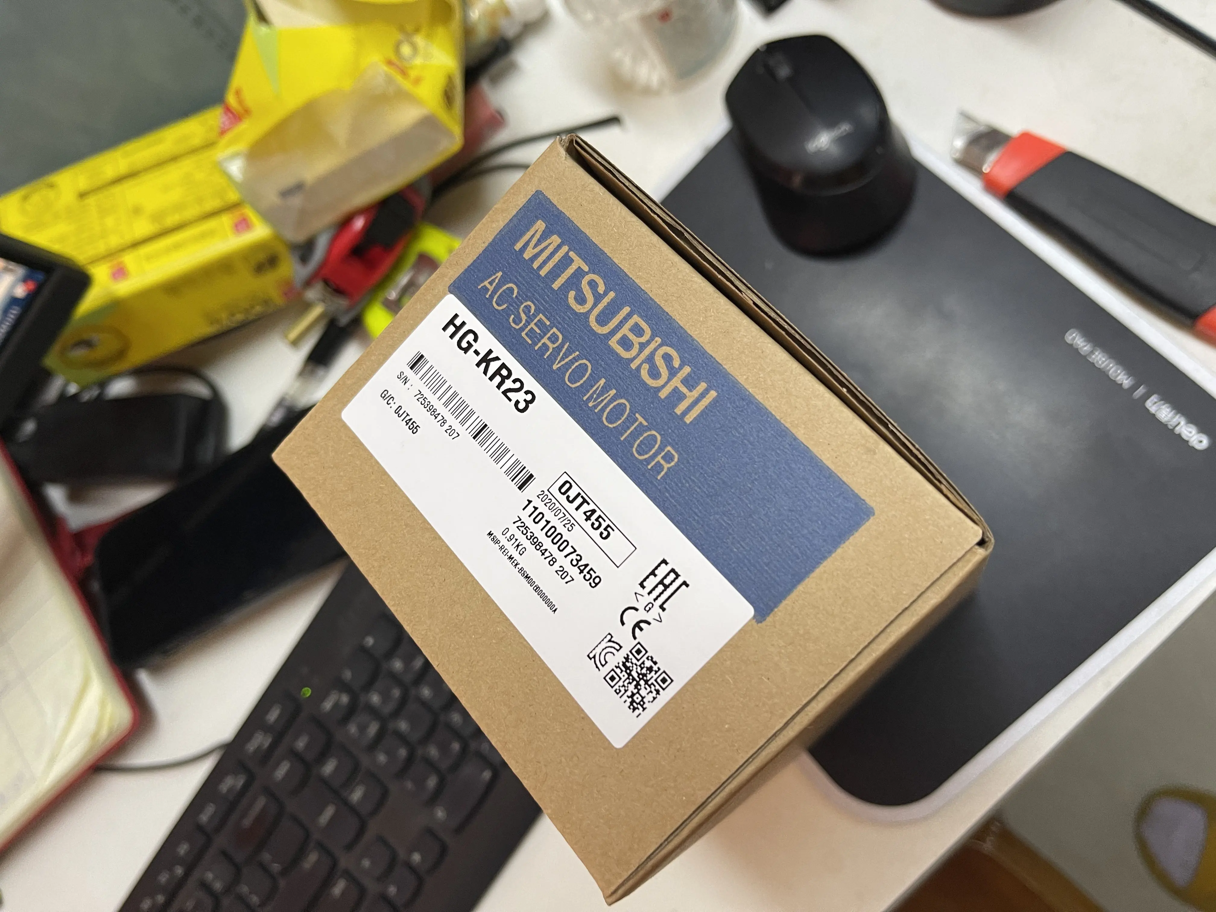 Mitsubishi AC Servo Motor HG-KR23 Mitsubishi AC Servo Motor HG-KR23