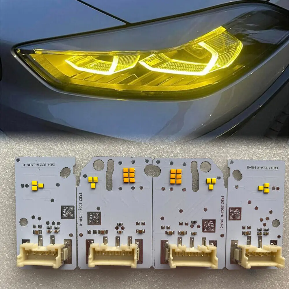 Best Quality Yellow Angel Eyes Led Boards For Bmw F40 F44 Yellow Drl ...