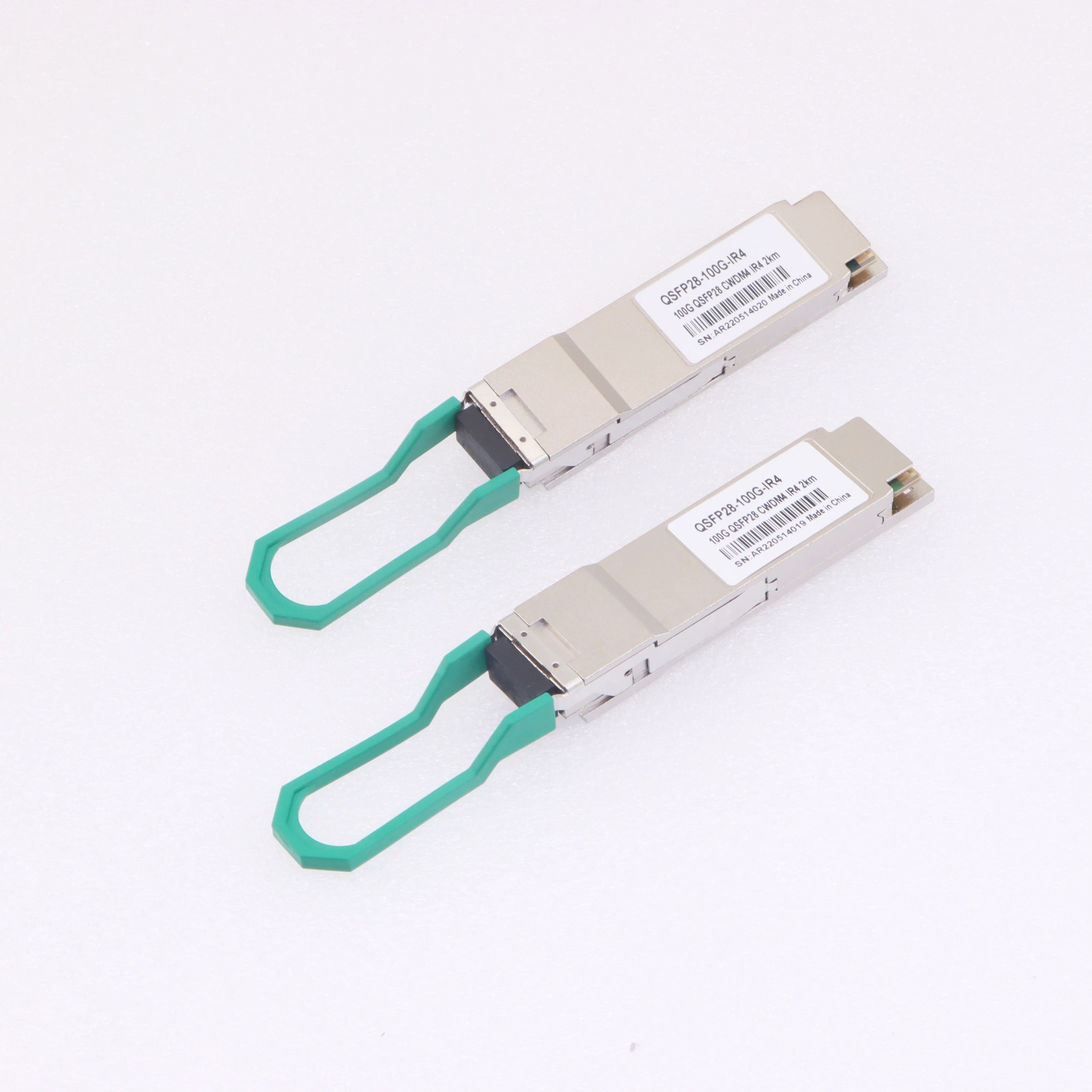 10x Finisar FTLC1157RGPL2-G1 100G QSFP28 CWDM4 2km Transceivers - Used Good