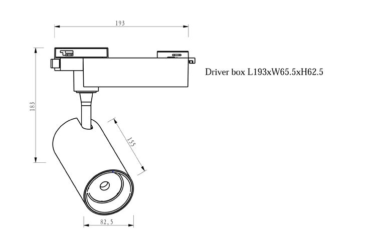 
15 Вт 26 Вт 36 Вт регулируемый фокус Cob Светодиодный прожектор COB светодиодные Luminus для волос автолавка промышленный CH-GD8804 D83 * 160 мм M-Радуга 3 года 