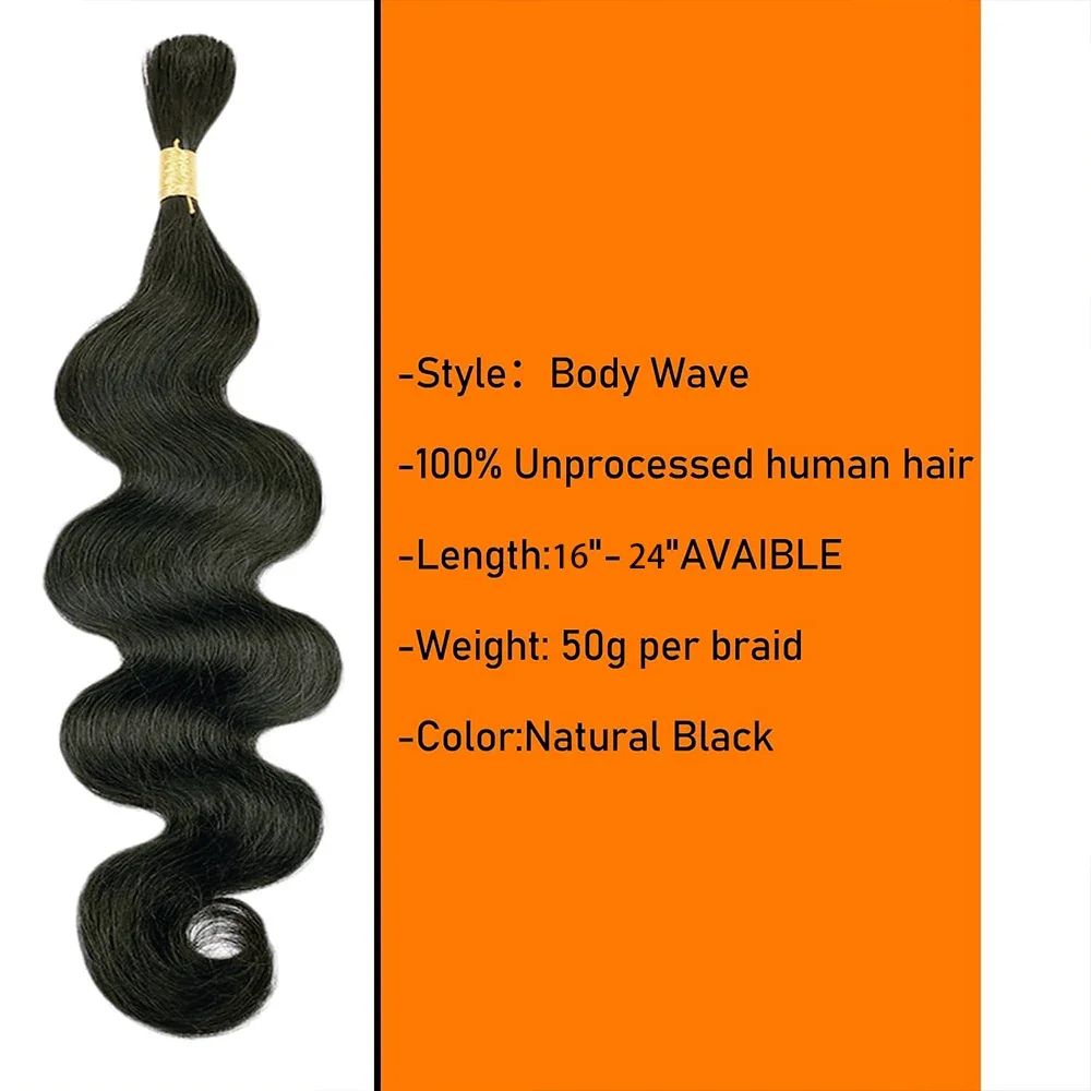 Extension per capelli veri ricci senza trama, per trecce umane, ondulate, sfuse_voghion.com