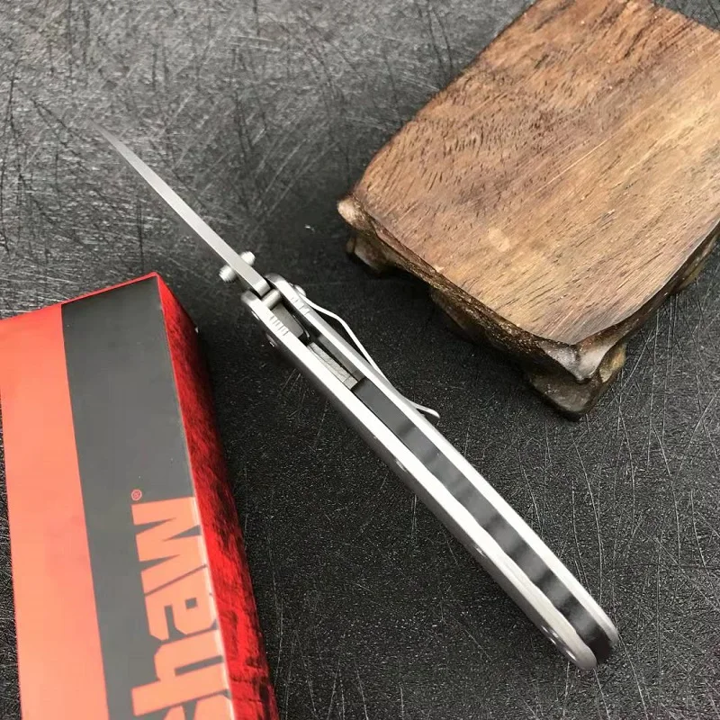 Kershaw Zing 1730 8cr17mov Stainless Steel Blade Outdoor Rescue Camping Edc Folding Pocket Knife