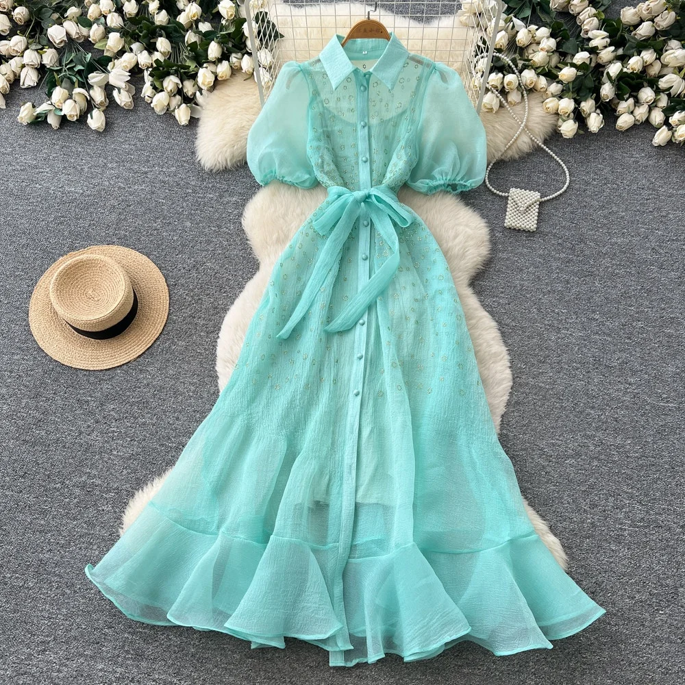 oliver linen mini dress retrofete Oliver Linen Mini Dress – Retrofete main image 0