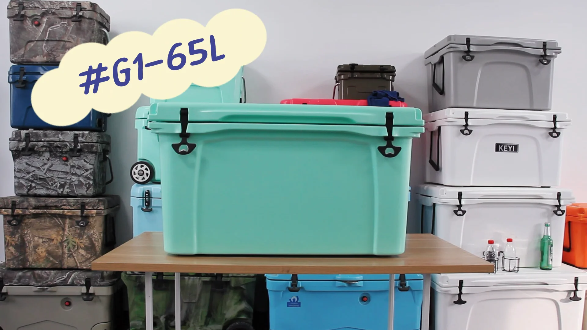 Benfan 2022 Outdoor Ice Chest Cooler Box Camping And Fishing Water