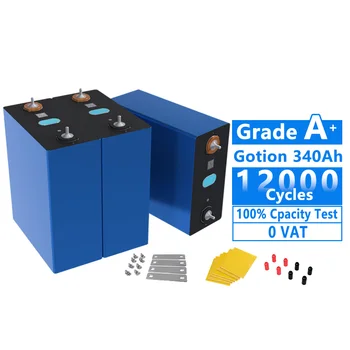 SOEC Gotion 340Ah High Capacity Prismatic LFP Lithium Ion Cells 12000 Deep Cycle Solar System Battery 3.2V 280ah 314Ah Lifepo4