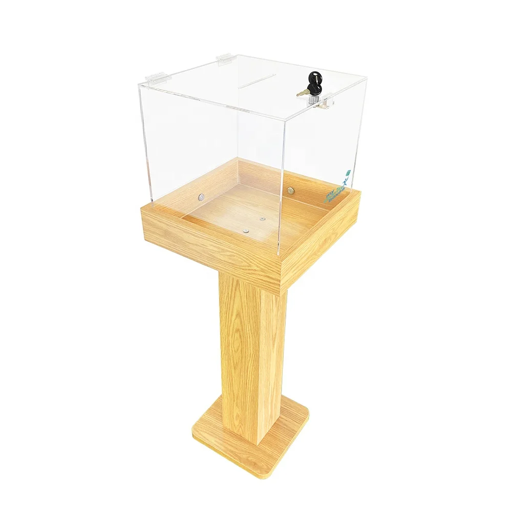 Acrylic Large Floor Standing Tithing Offering Ballot Church Acrylic ...