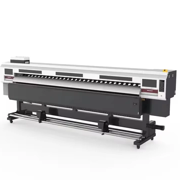 3,2 m katta formatli banner vinil yorliq raqamli eko-erituvchi printer plotter I3200/xp600 inkjet printerlar bilan ta'minlangan 220V CMYK