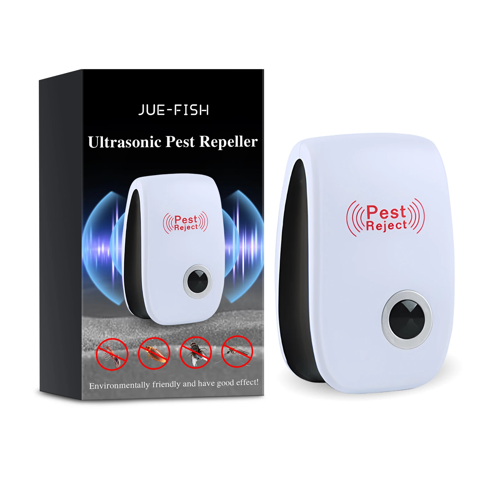 Oem High Quality Eu Us Plug Electronic Pest Repeller Ultrasonic