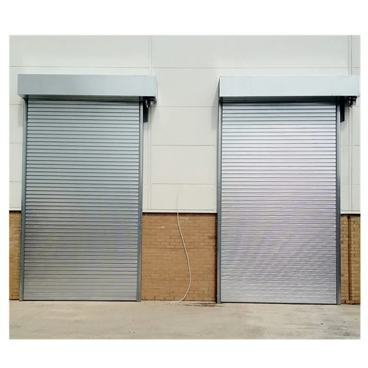Automatic Galvanised Steel Roller Shutter Door Garage Overhead Doors Prices