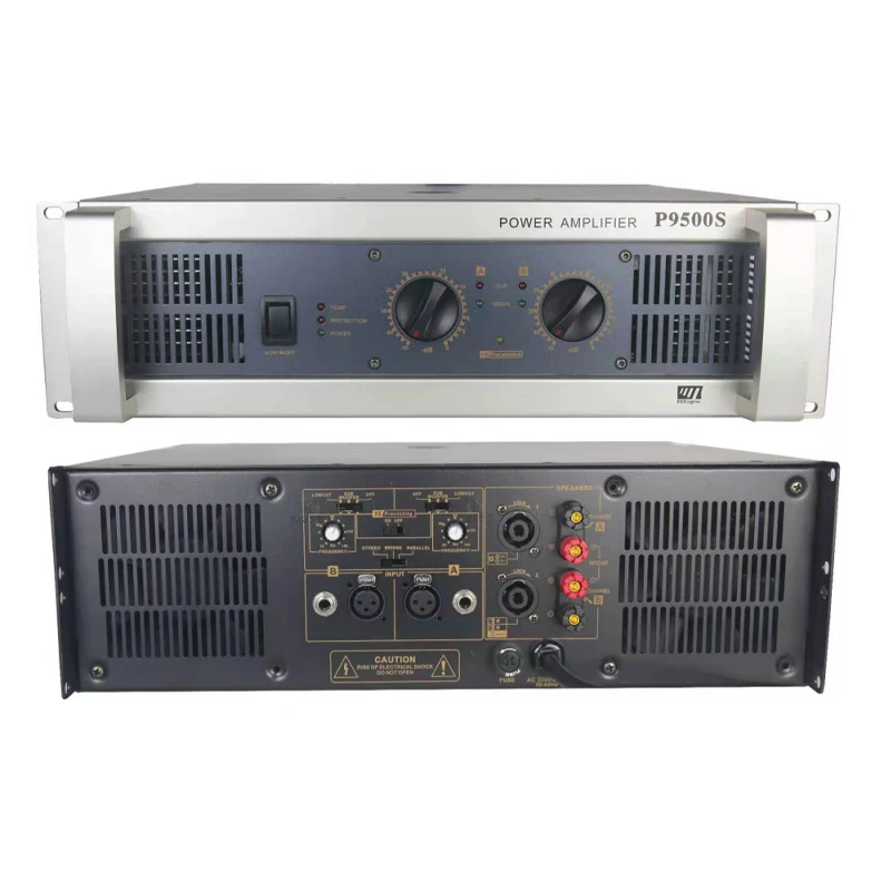High Quality Audio Amplifier Professional Class H 3U Power Amplifier