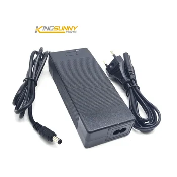 自転車バッテリー充電器 42V 2A 5.5*2.1電源アダプター 電動自転車充電