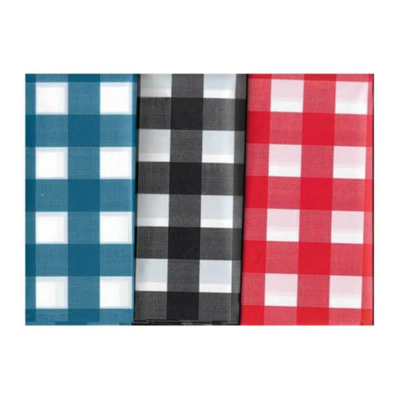 Party Printed Disposable PE Table Cover Birthday Plastic Waterproof Table Cloth Plain Solid Plastic Tablecloth Rainbow Kinshun