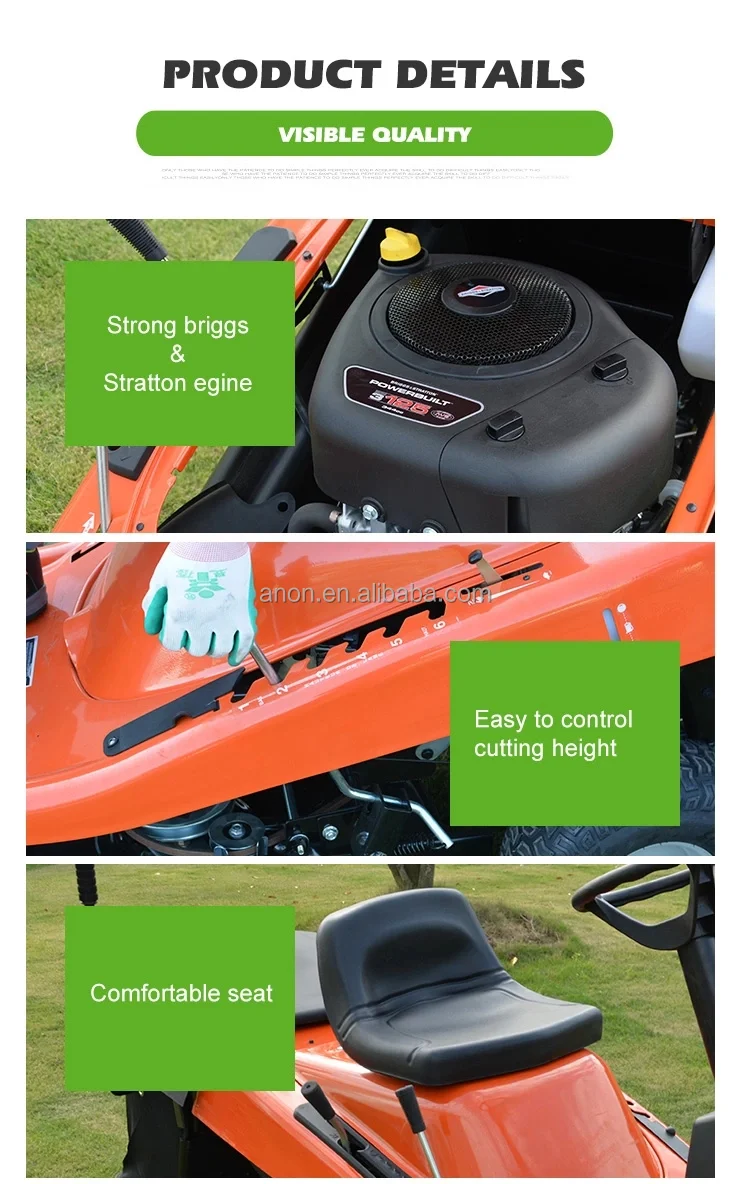 Anon Riding Lawn Mowers With Two Baggers On The Back Ride On Lawn Mower