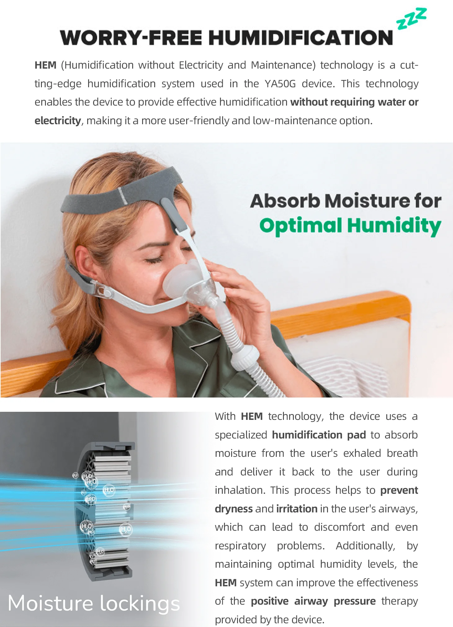 Smart Ya50 Mini Portable Anti Snore Auto Cpap/apap Machine Buy Cpap