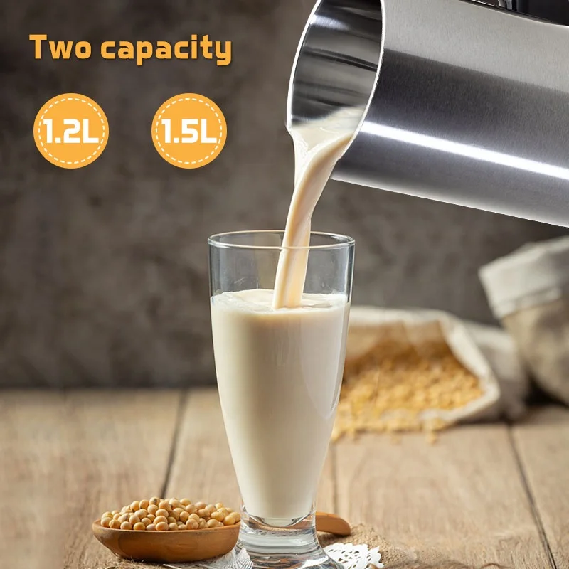 Soup Maker 1.6L, Soy, Almond, Nut, Vegan Milk Maker Machine