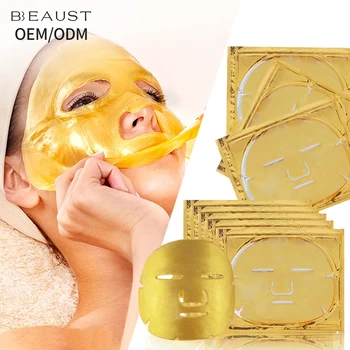 Custom Rejuvenates Skin Collagen Nourishes Facial Gel Masking Gold Facial Skin Care Masks