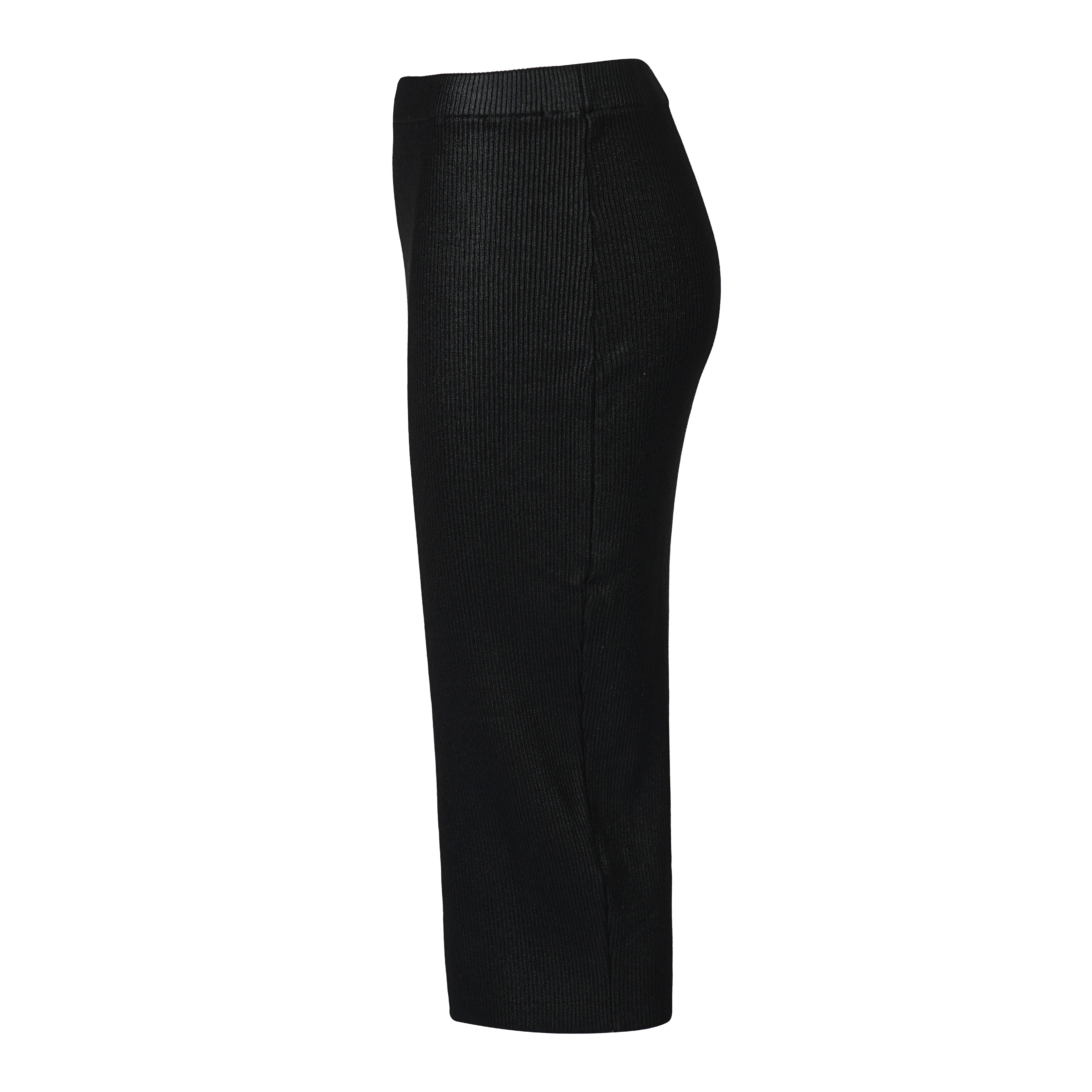 Women's Custom Spring Summer Low Waist Straight Back Slit Foil Print Computer Knitted Sweater Skirt