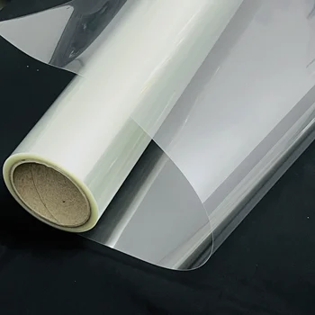 UV Printing Film PET Ultra Transparent Printing Film Removable Adhesive Glass Sticker Advertisement Window Glass Sticker