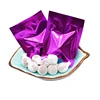 1 pièce/sac en aluminium violet sans étiquette