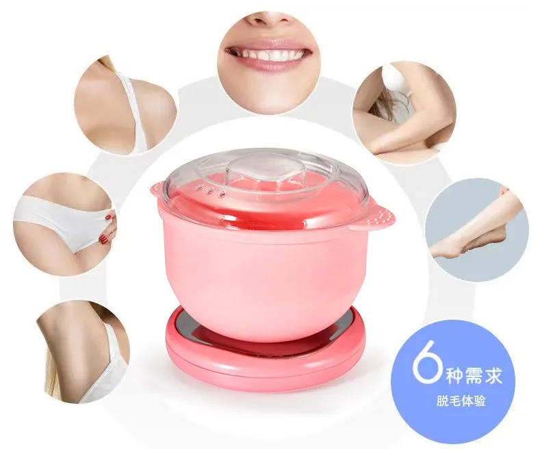 Salon SPA Body waxing Melt heater Collapsible silicone waxing pan for beauty treatments