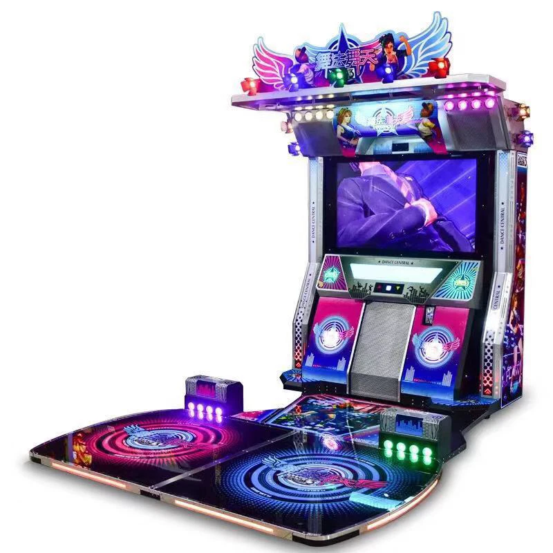 FunPark Shopping Mall Coin Operated Dance Revolution Arcade Amusement Arcade Pump It up Dance Game Machine factory