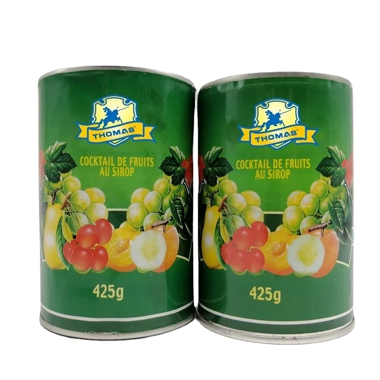 Professional Newest Design High Quality Bulk Canned Fruit Cocktail Hot