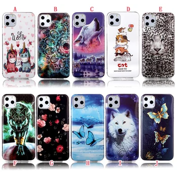 Luminous TPU Case For Iphone 13 12 11 Pro X XS Max XR 7 8 SE 2020 6 6S Plus 5 5S For Ipod Touch 6 7 Glow in Dark Cartoon Cover