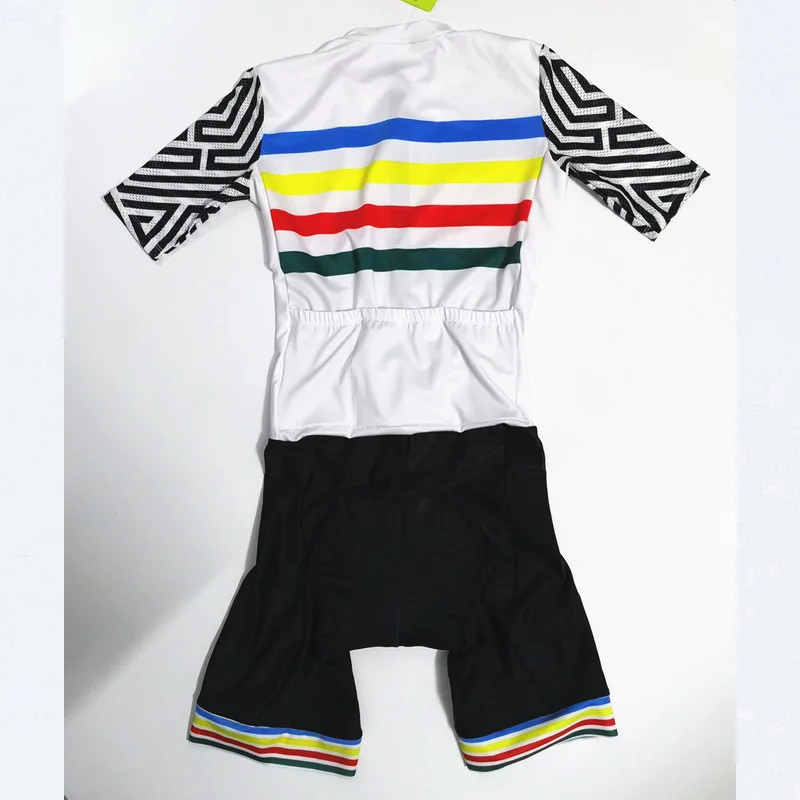 2021 Road Triathlon Uniform Cycling Skin Suit Body Set Girl Clothing Bicycle Pro Team Tri Suit