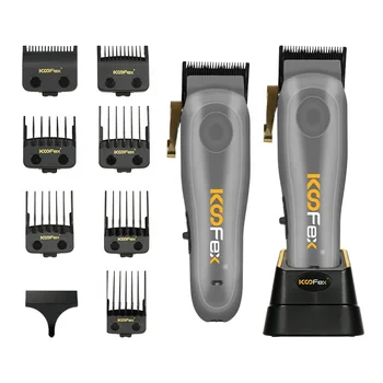 KooFex 6800RPM Professional Barber Machines High Speed Cordless Rechargeable Hair Cutting Machine Salon Trimmers