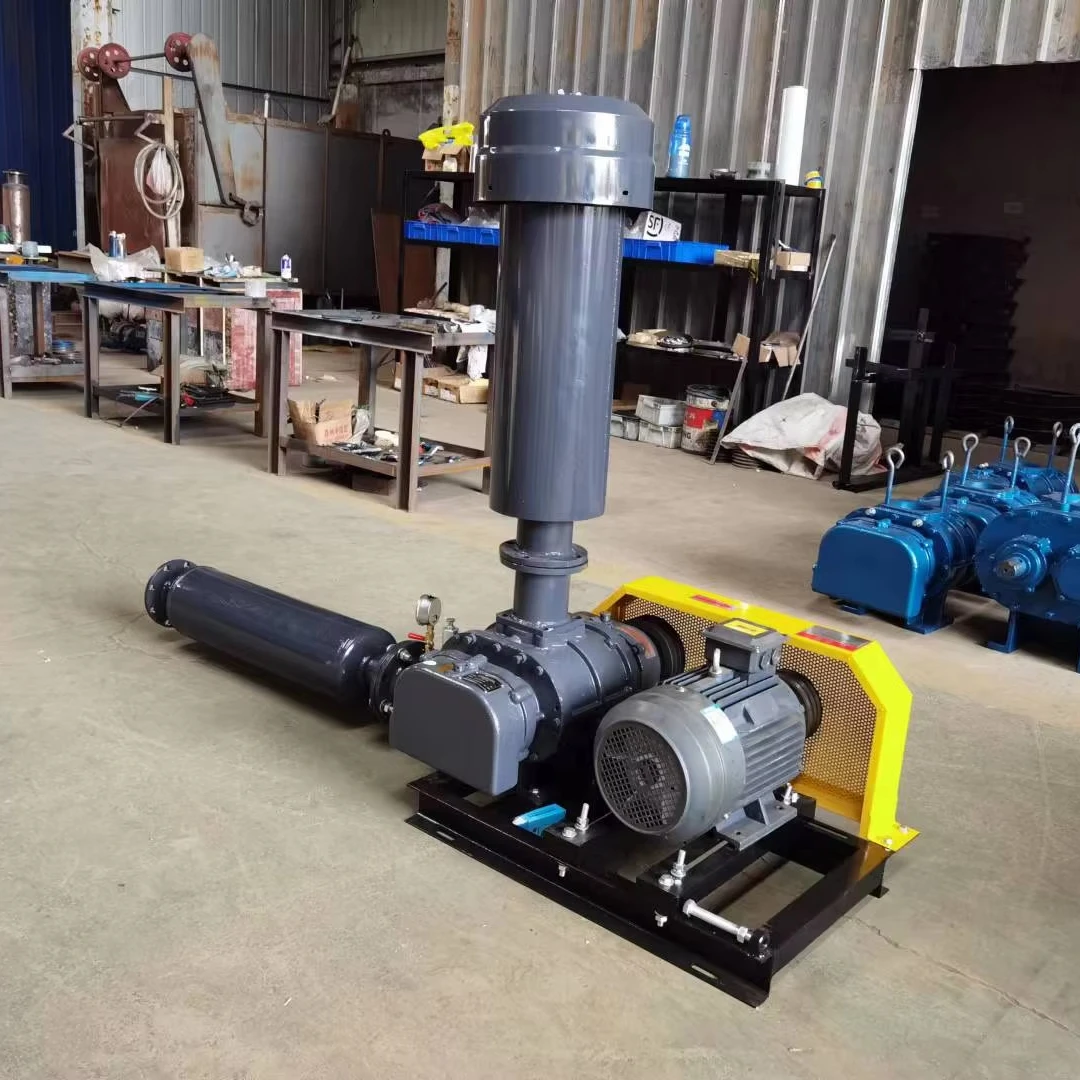 Good Price Roots Supercharger Aquaculture    Roots air Blower Roots Vacuum Pump